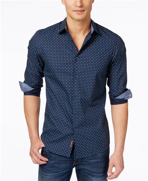 michael kors tailored fit mens shirts|Michael Kors men's shirts clearance.